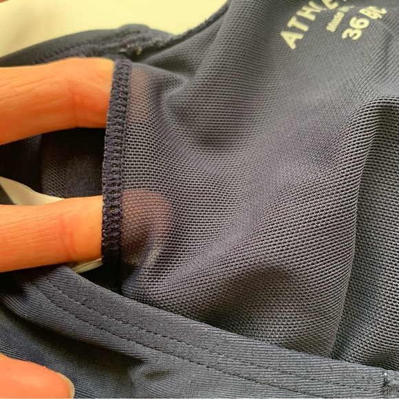 Athleta Navy Underwire Bikini Top - 36 B/C - Picture 10 of 11